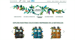 Desktop Screenshot of herbalessences.com.mx